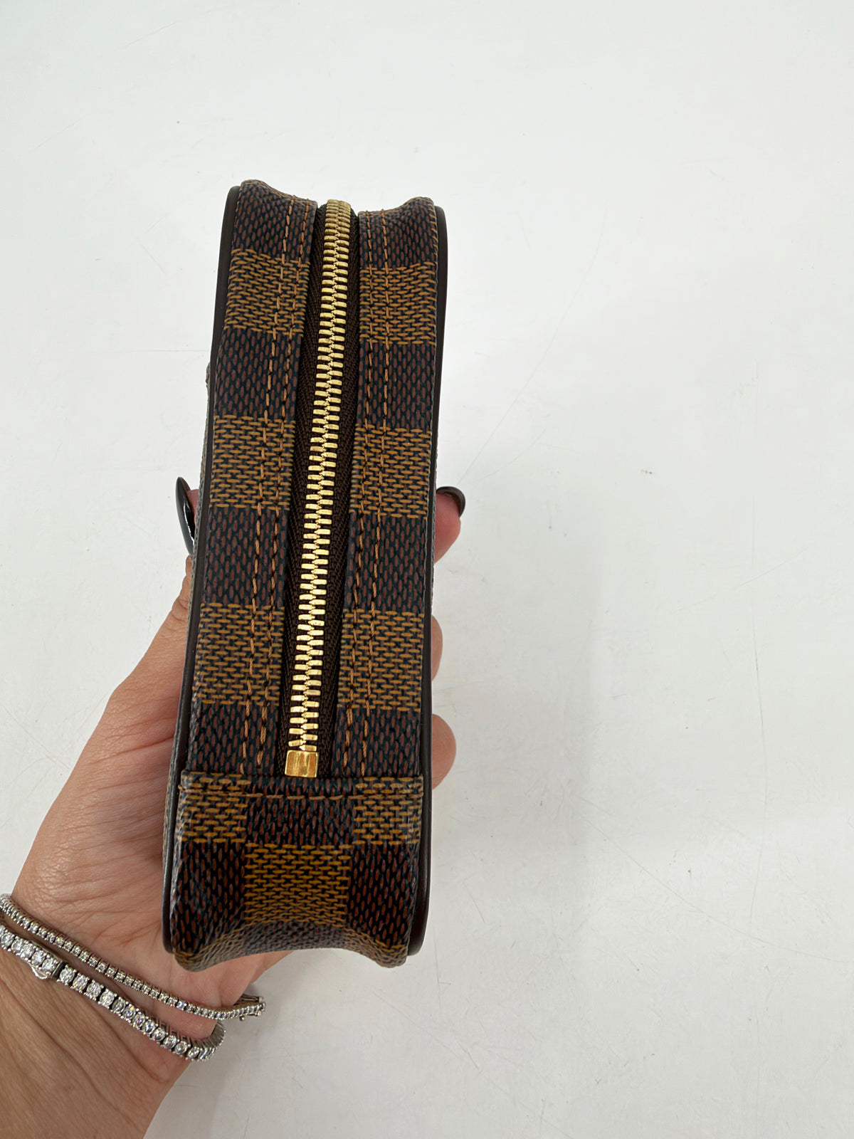 Louis Vuitton Damier Ebene Etui Okapi PM Crossbody Belt Bag