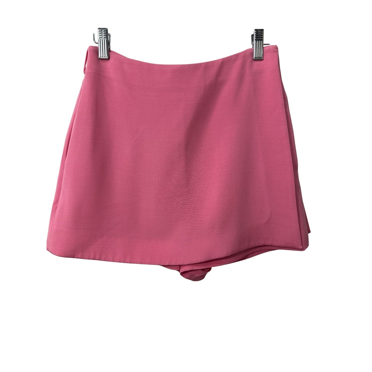 Valentino Garavani Wool-Blend Skirt-Effect Crepe Shorts
