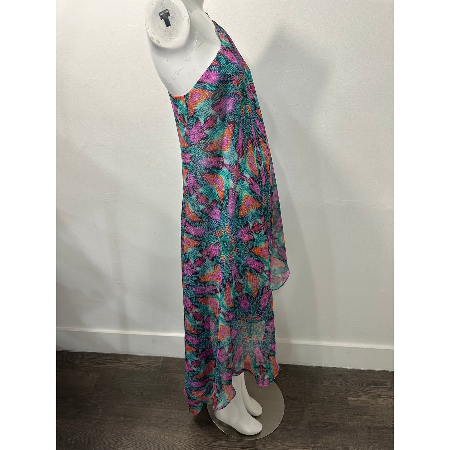 Laundry By Shelli Segal One-Shoulder High-Low A-line Dress