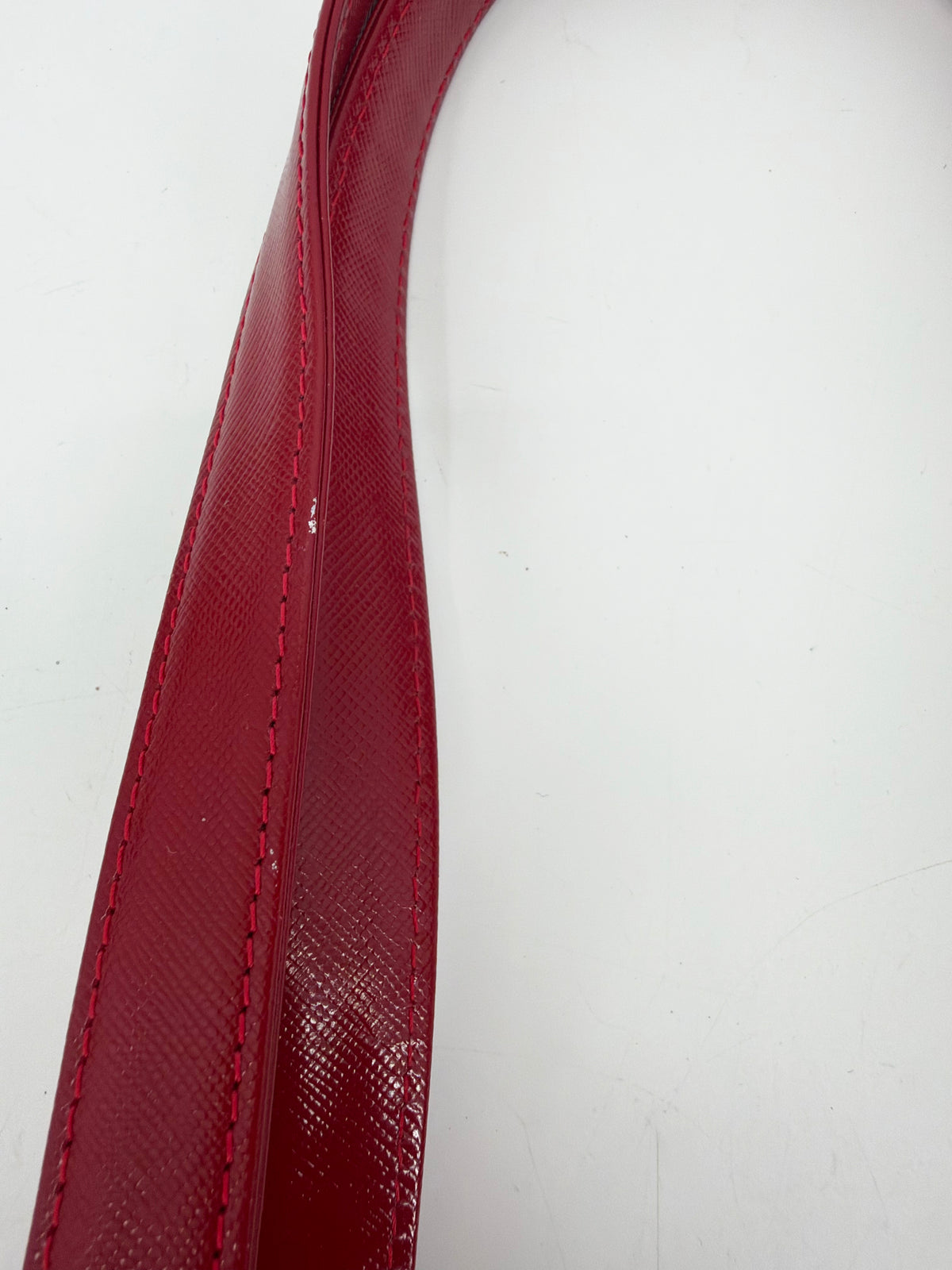 Burberry Nova Check Canvas Red Leather Tote Bag