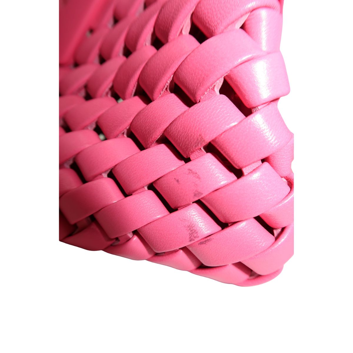 Bottega Veneta Leather Point Crossbody Bag