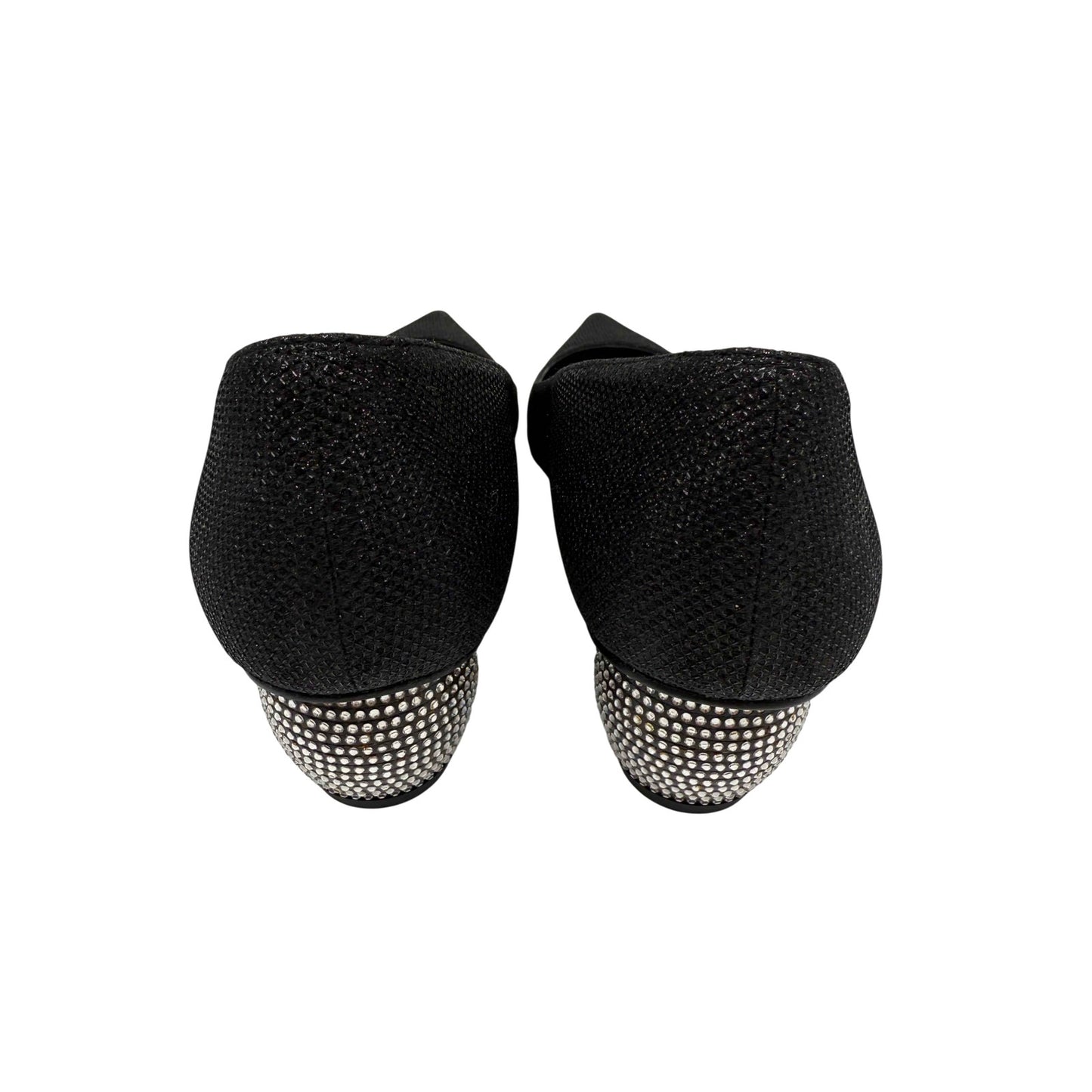 Stuart Weitzman Crystal Studded Pointed Pumps Heels