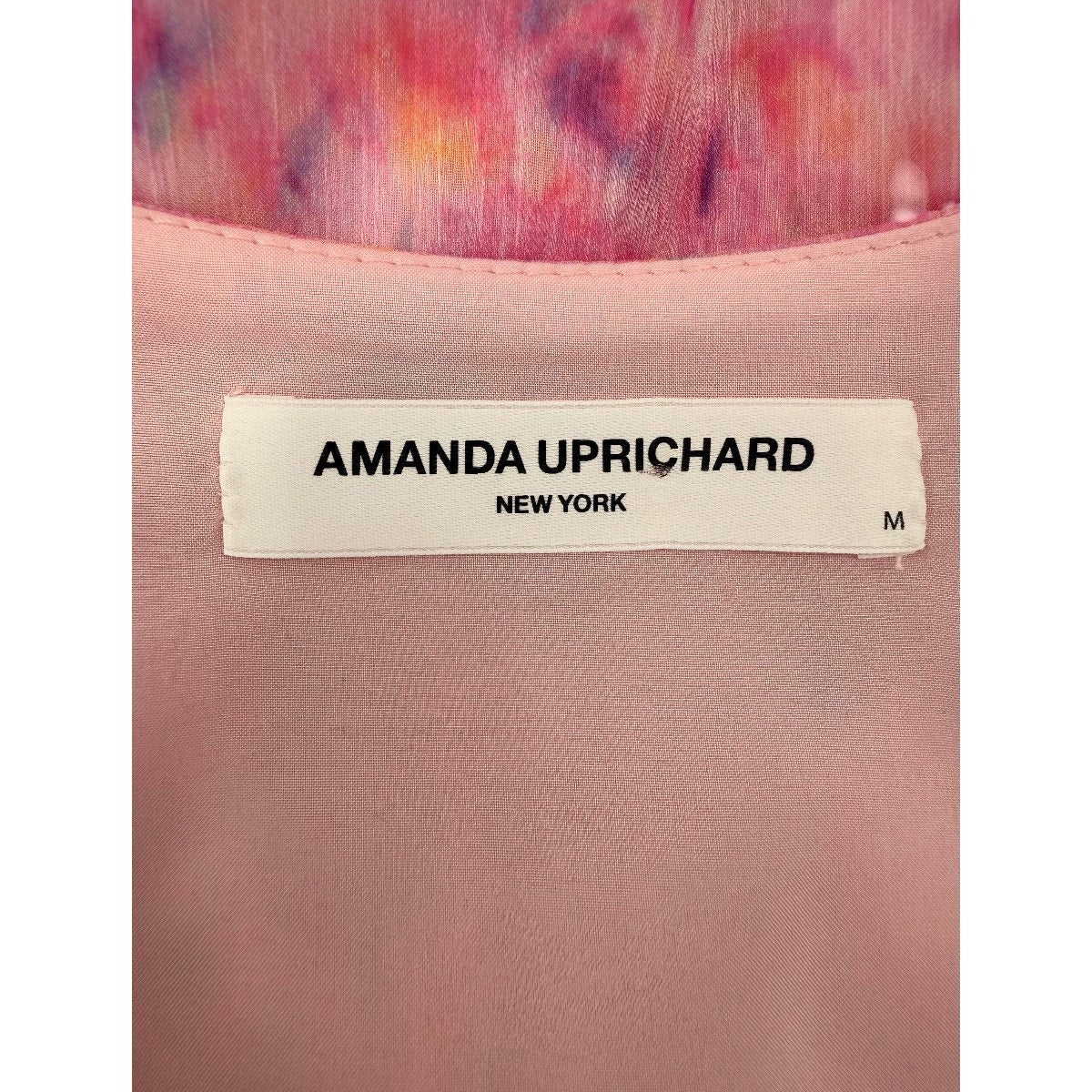 Amanda Uprichard Adriel Polyester Smocked Mini Dress