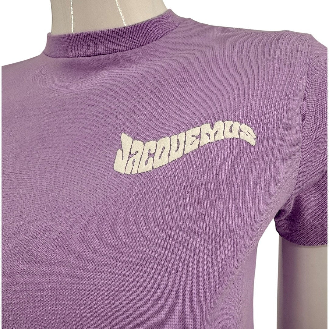 Jacquemus Cotton Camargue Logo Short Sleeve Tee
