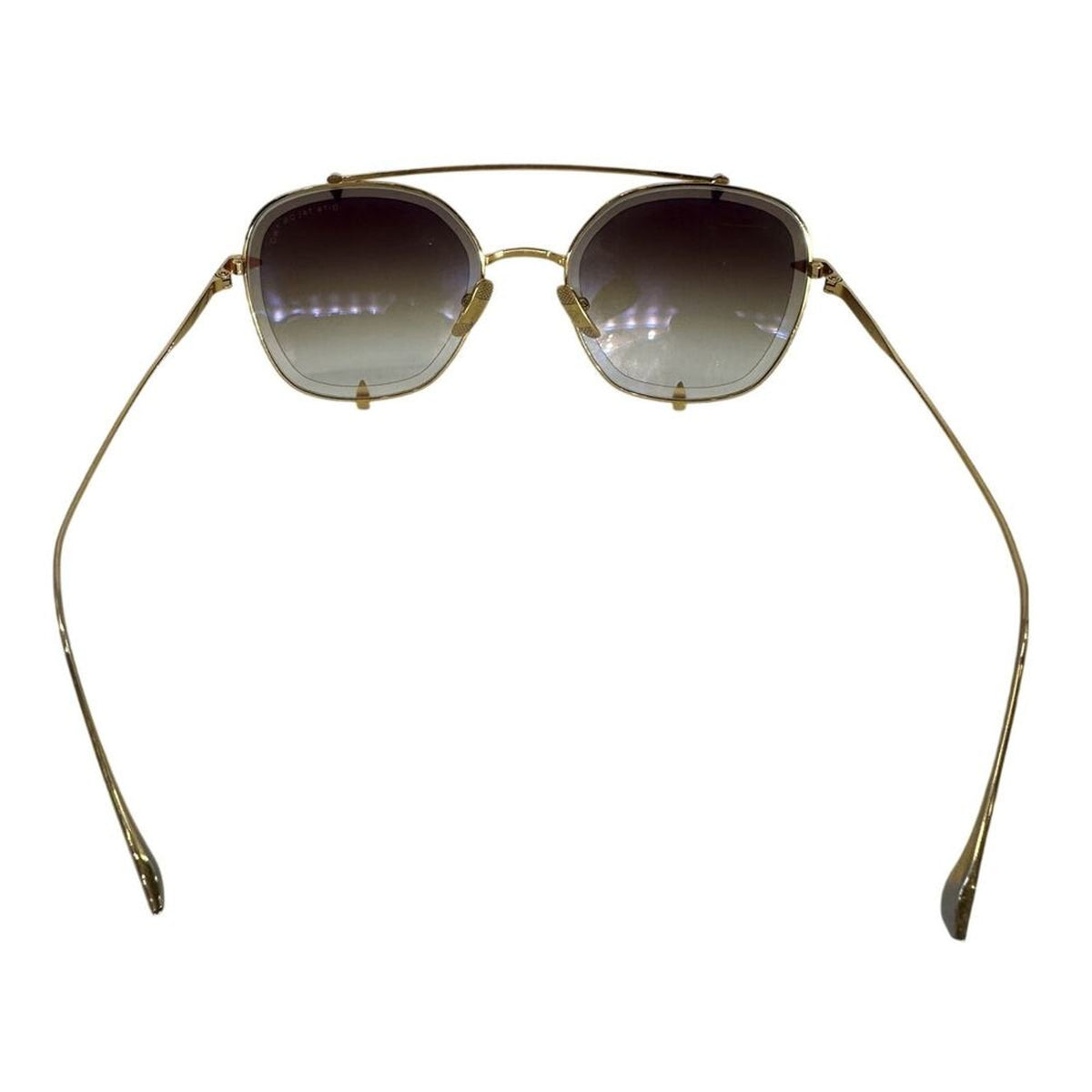 DITA Talon-Two 23009 Gold Titanium Aviator Sunglasses Gradient Lenses