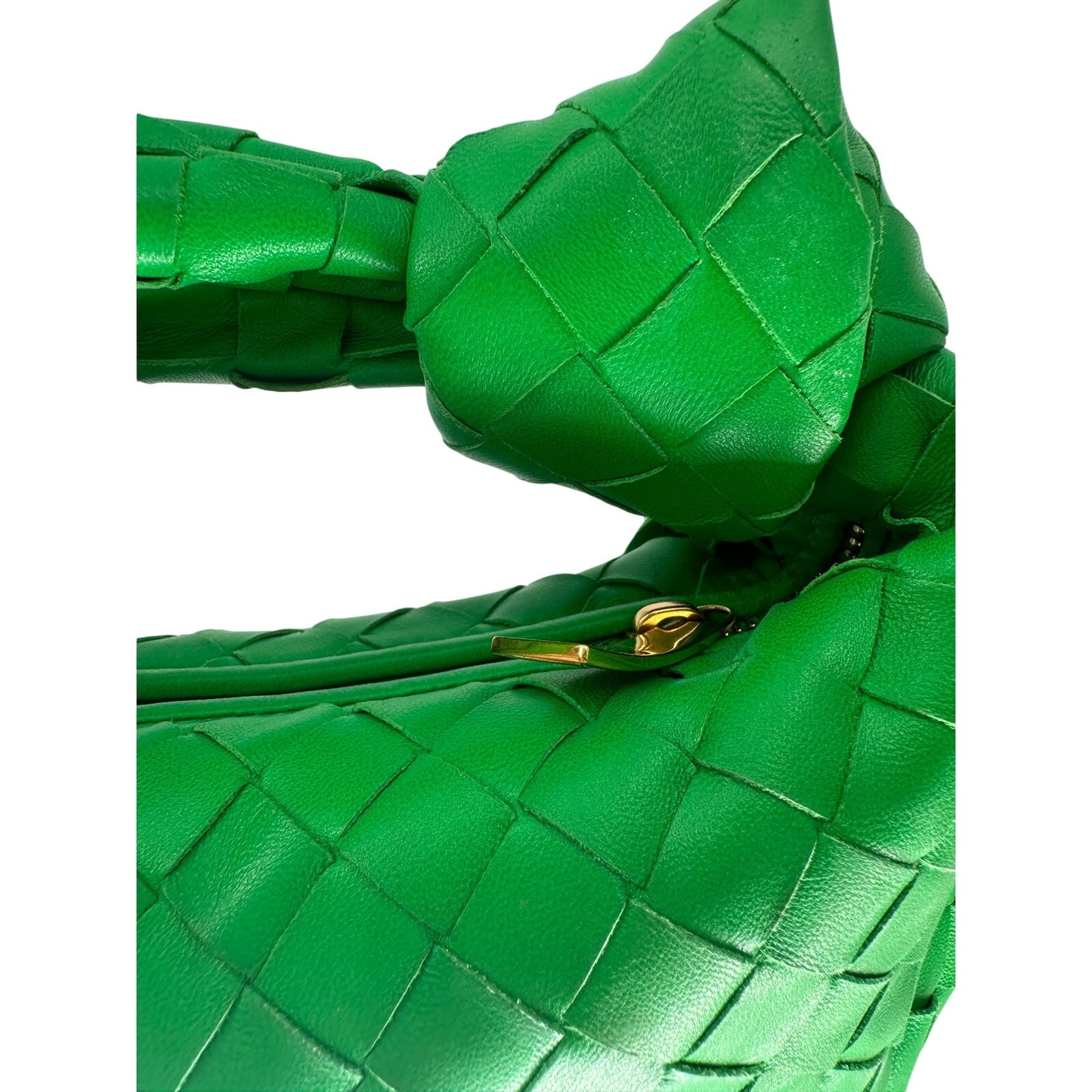 Bottega Veneta Leather Intrecciato Mini Jodie Bag