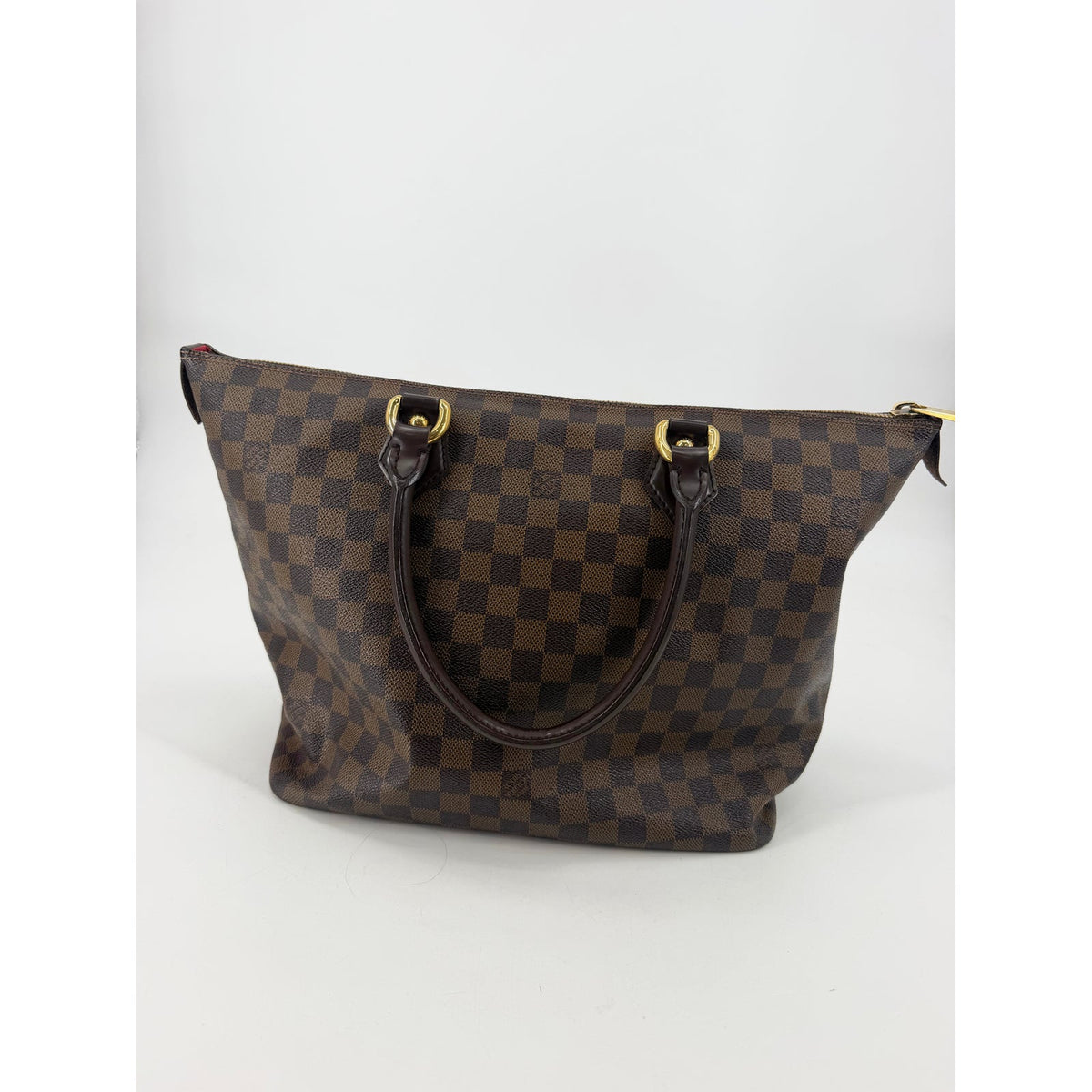 Louis Vuitton Damier Ebene Saleya Tote Brown