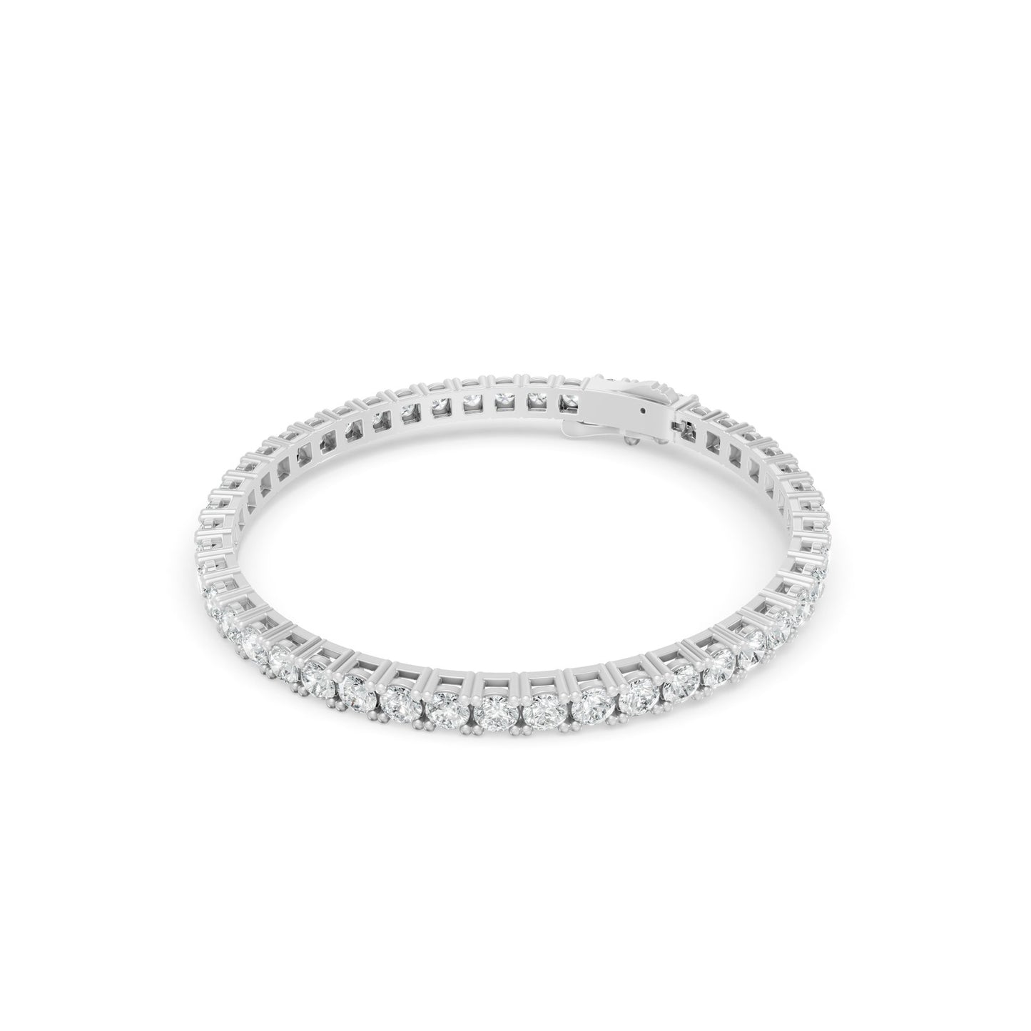 7.50 ctw Diamond 4P Classic 14K Diamond Tennis Bracelet