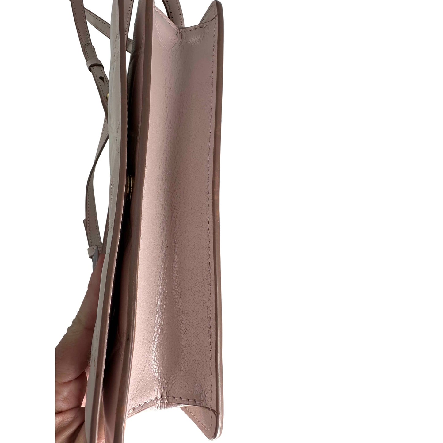 Givenchy Leather Quilted GV3 Strap Wallet Crossbody Bag