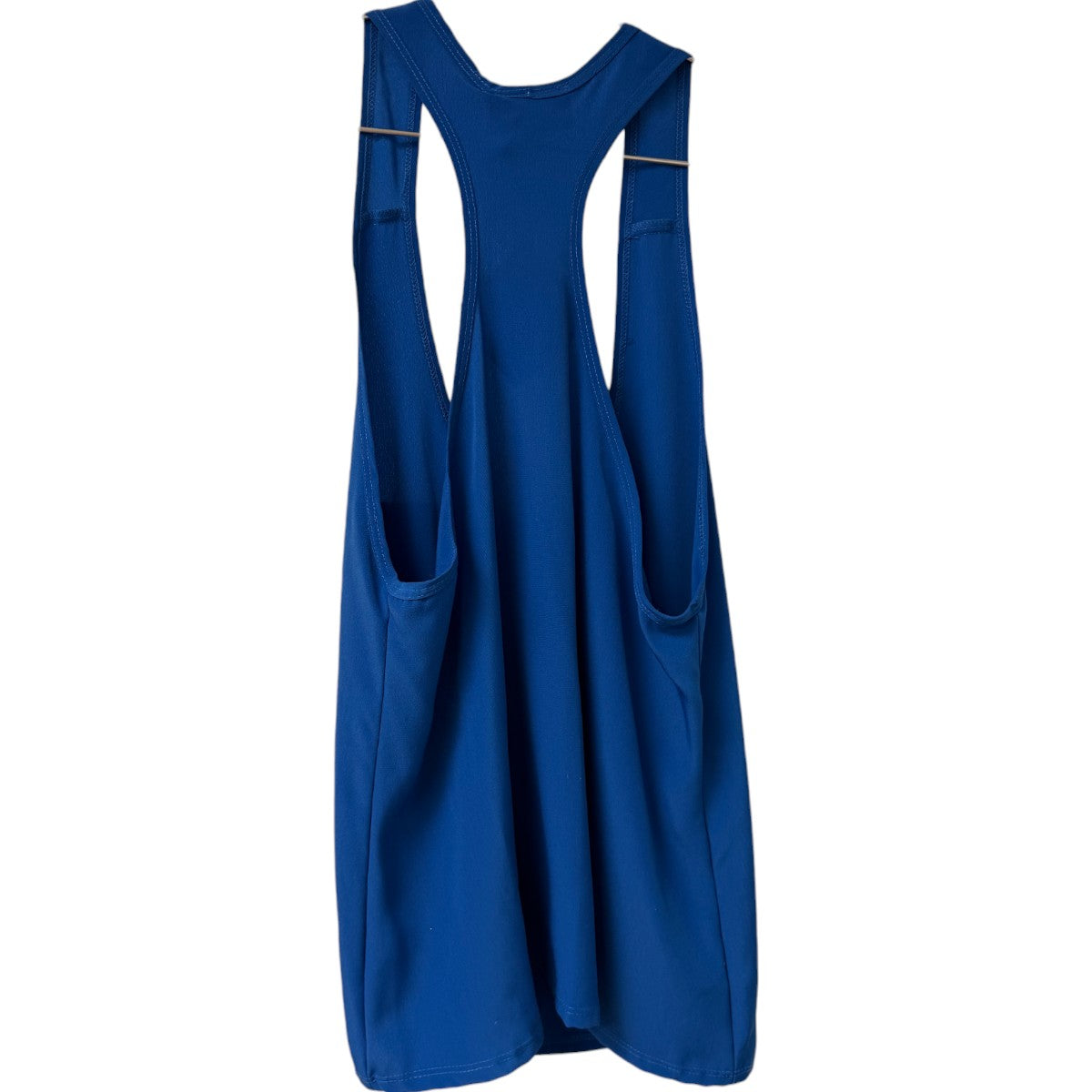 Alexis Scoop Neck Sleeveless Racerback Tank Top Blue Women's Size Small