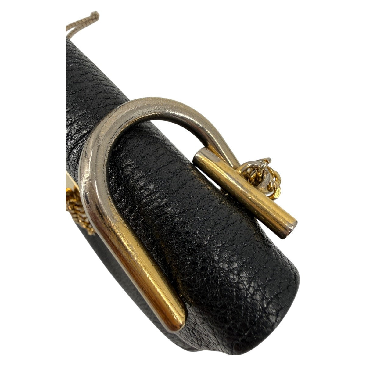 Chloe Leather Drew Designer Minimalist Chain Strap Shoulder Bag