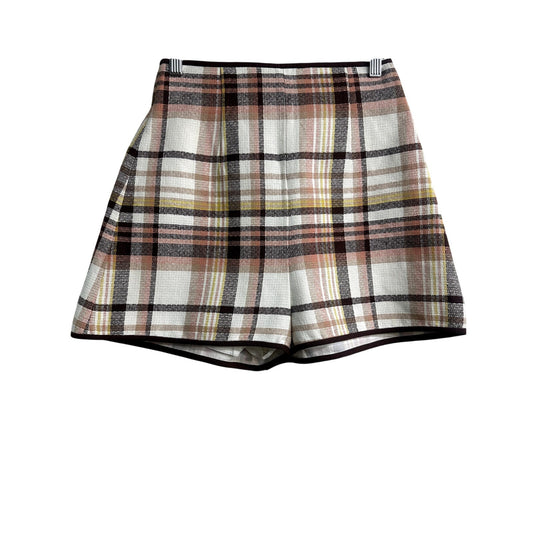 Zimmermann Linen Blend Matchmaker Check Dance Short