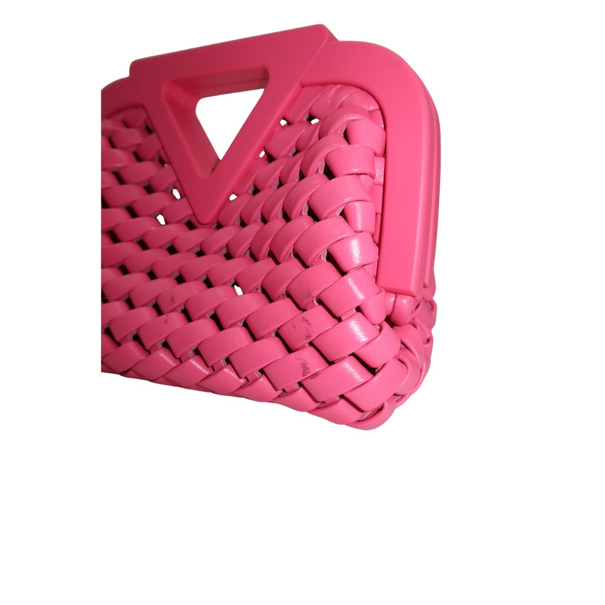 Bottega Veneta Leather Point Crossbody Bag