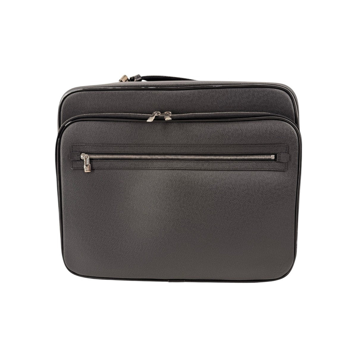 Louis Vuitton Taiga Pilot Rolling Case Bag Ardoise Gray Leather One Size