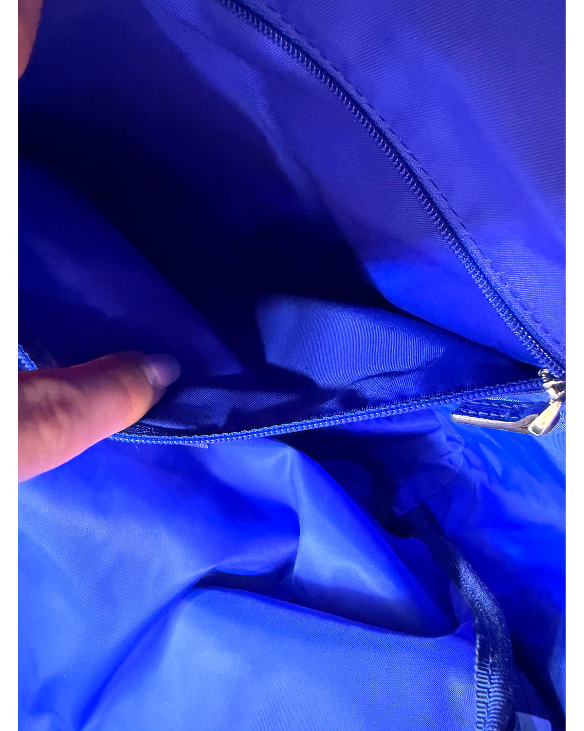 Gucci GG Supreme Tiger Print Backpack Multicolor Blue Trim