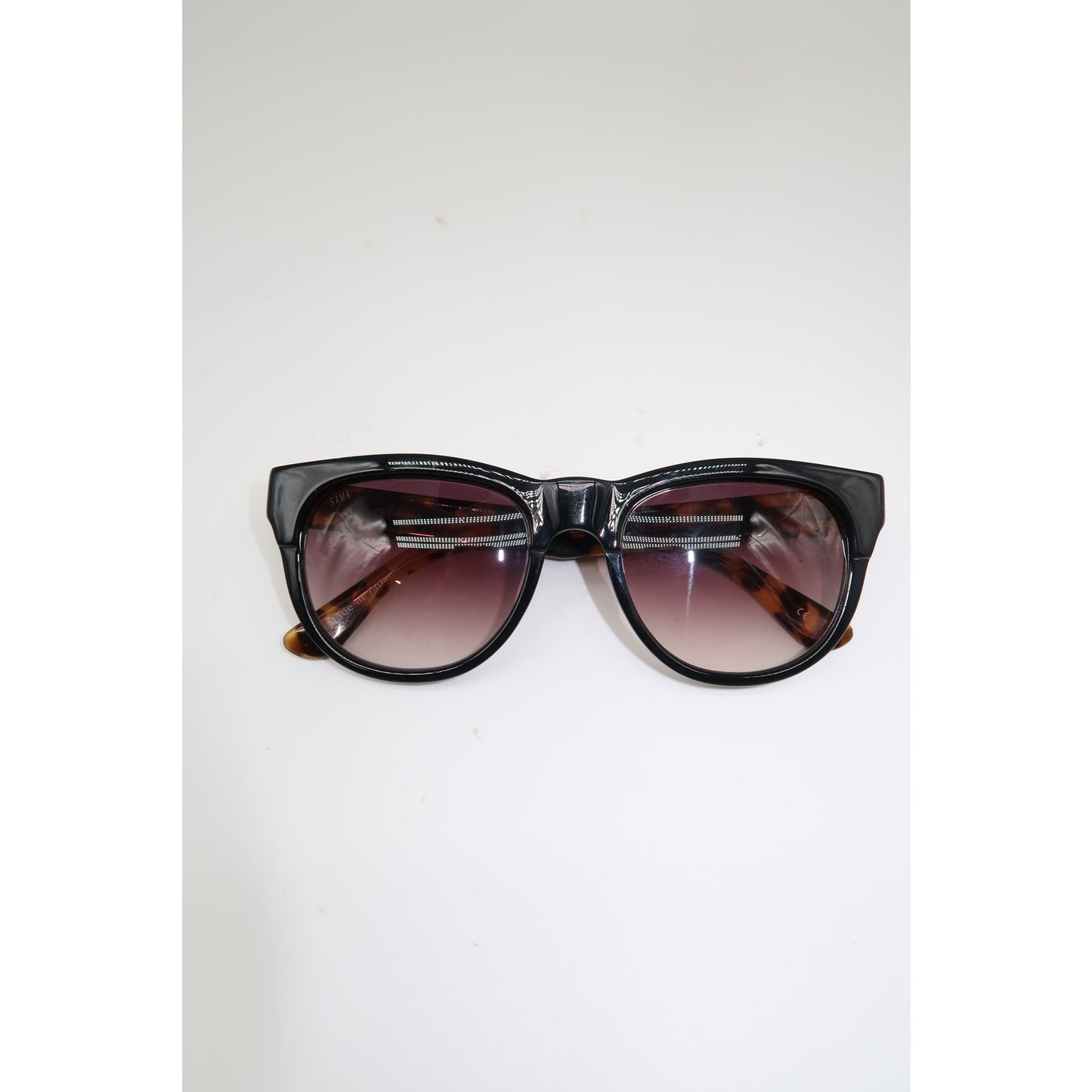 Sama Marlowe Eye Couture Sunglasses in Black Tortoise