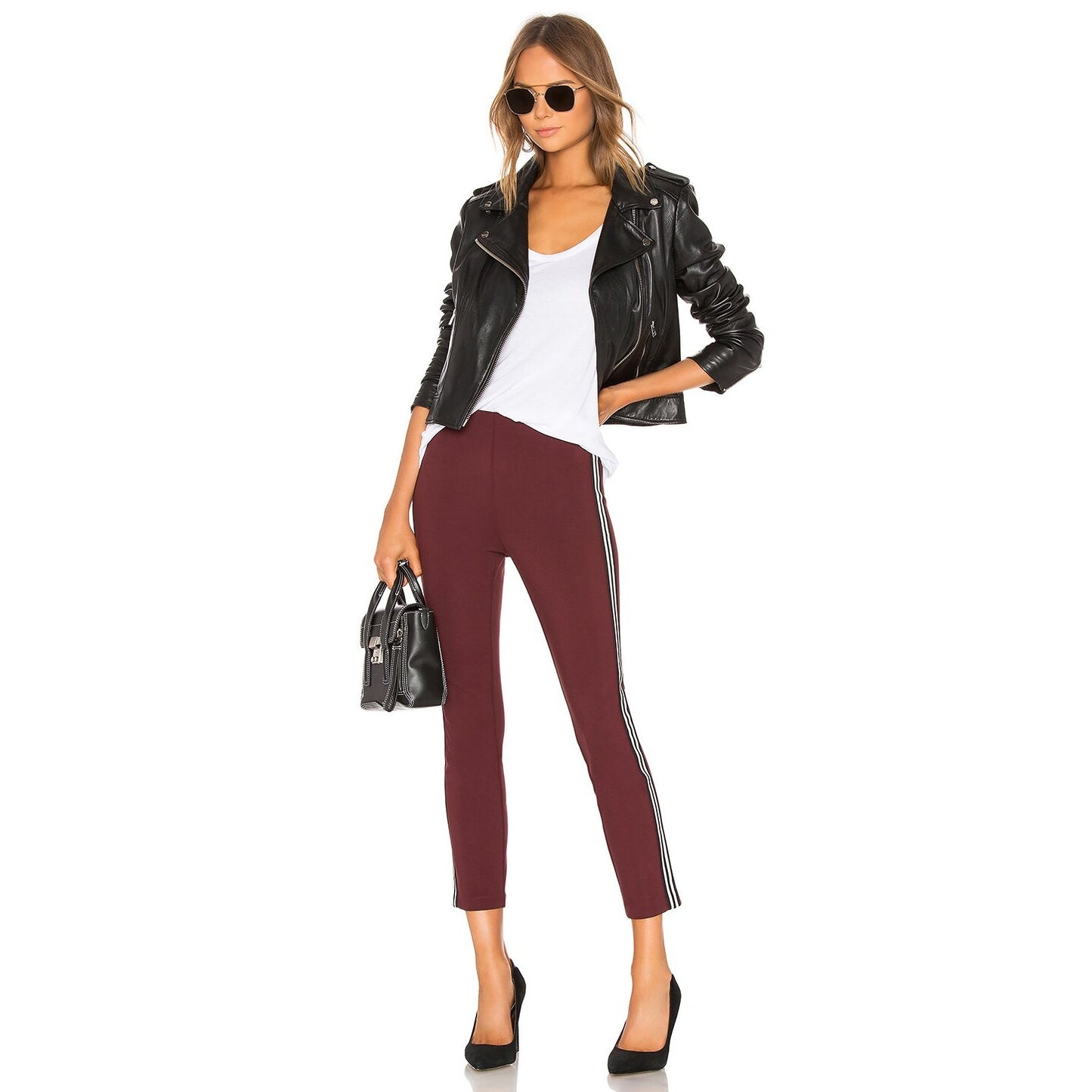 Rag & Bone Simone Cropped Ponte Pants