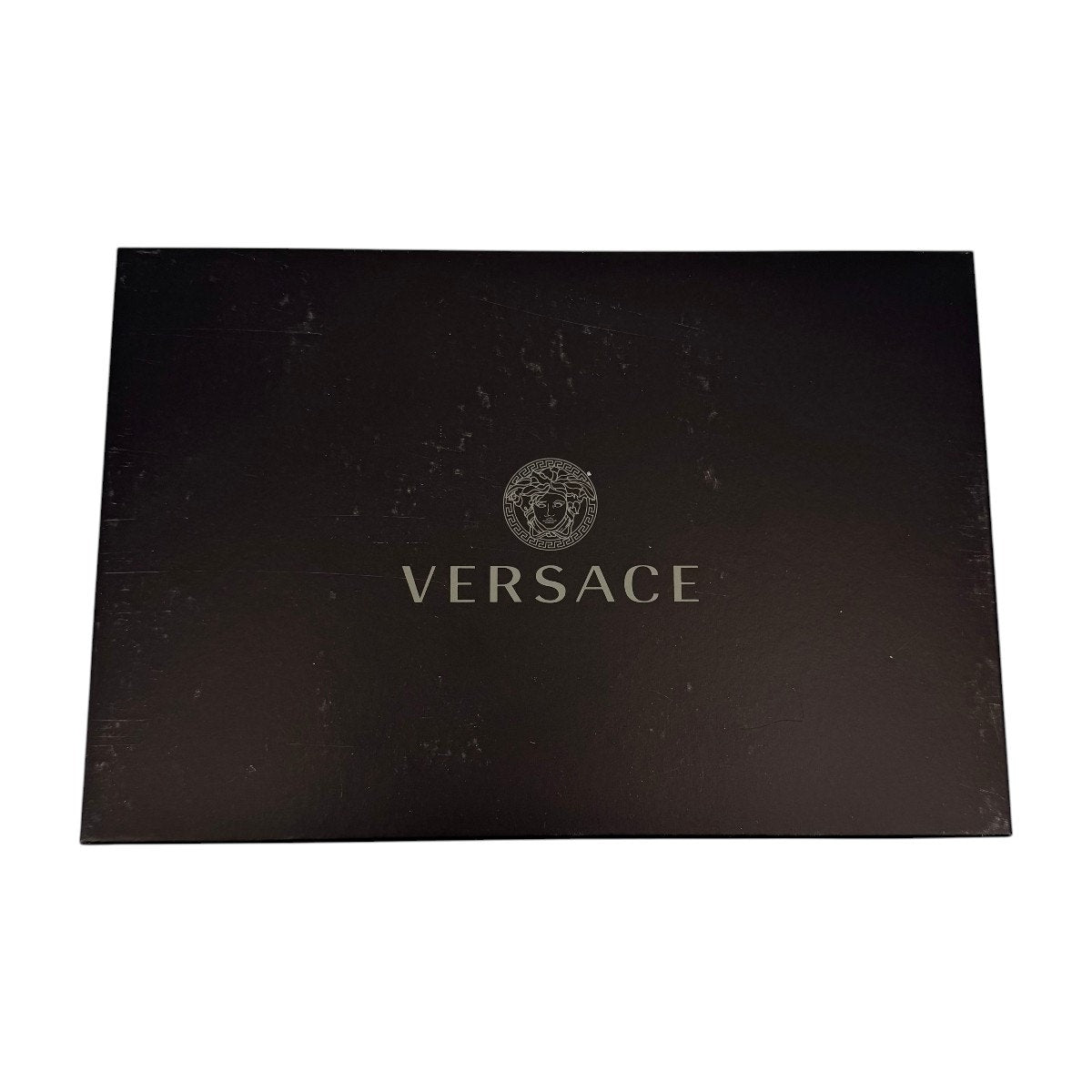 Versace Leather Medusa Logo Biggie Platform Loafers Black Women's Size 37.5