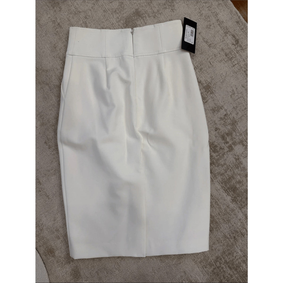 Marciano Cream High-Rise Pencil Skirt Size 0