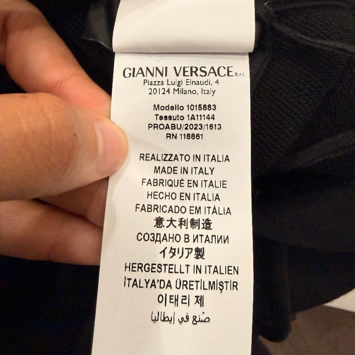 Versace Tex Felpa Artico Greca Border Jersey Cropped Hoodie Sweatshirt