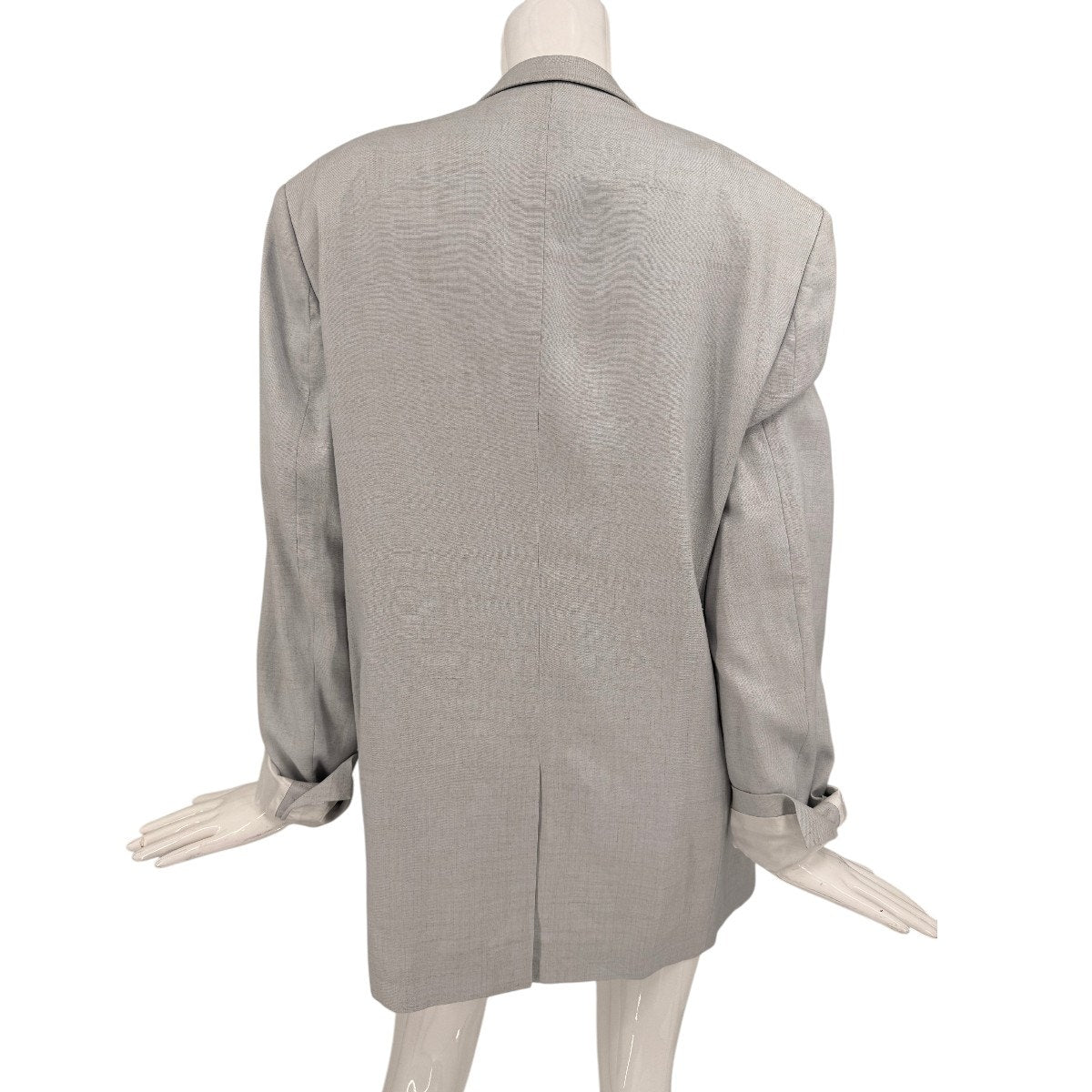 Stella McCartney Single Breasted Tailored Designer Blazer Gray Men's Size 50 L
