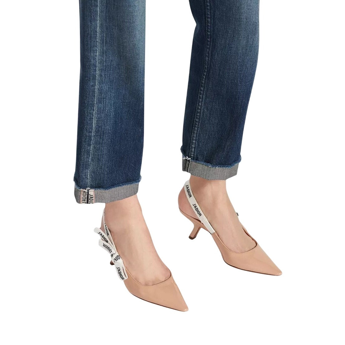 Christian Dior Patent Leather J'Adior Slingback Heels