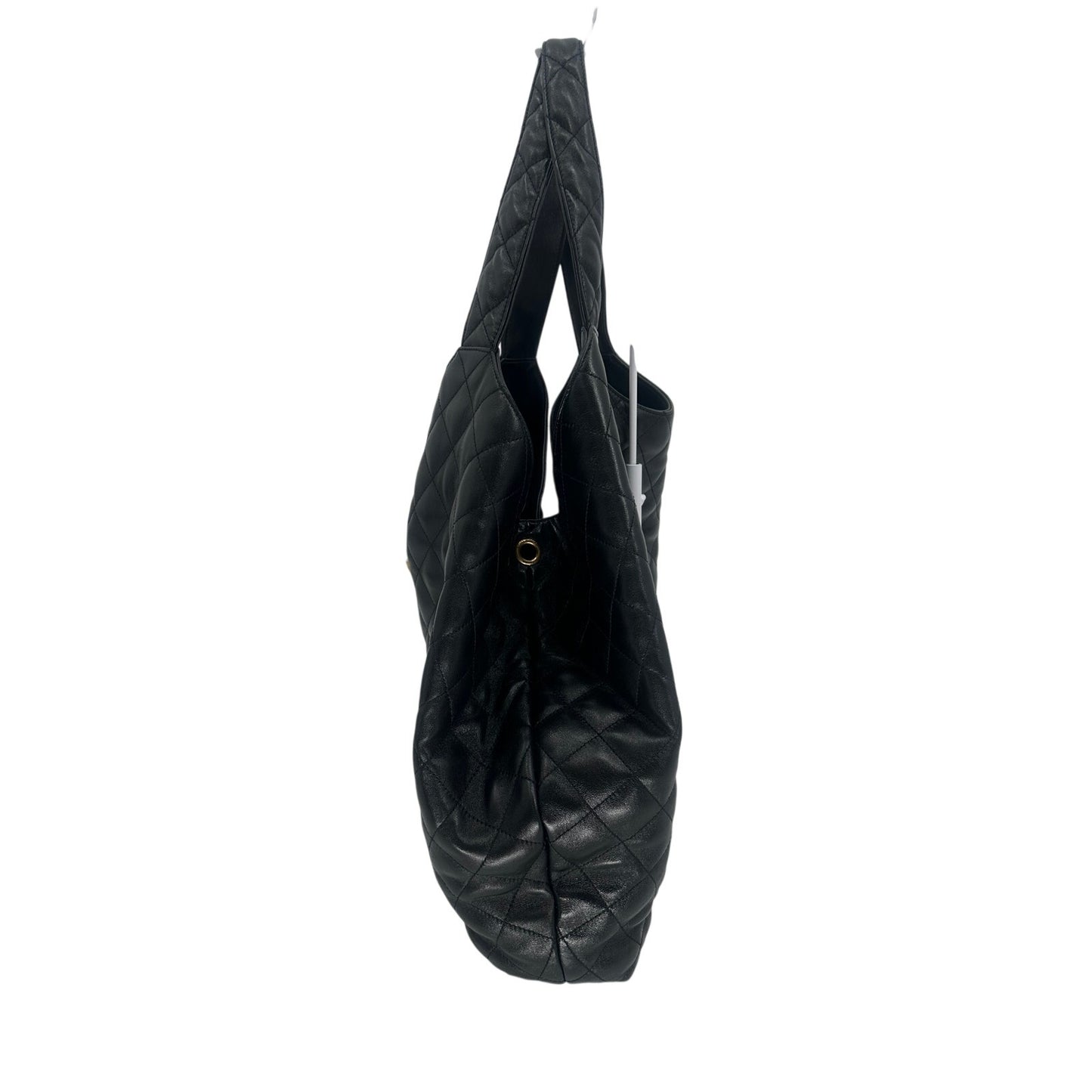 Yves Saint Laurent Leather Quilted Icare Shopping Tote Bag