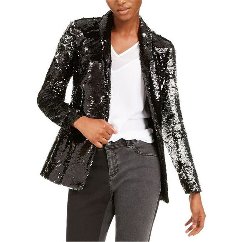 INC International Concepts Allover-Sequin Blazer Jacket