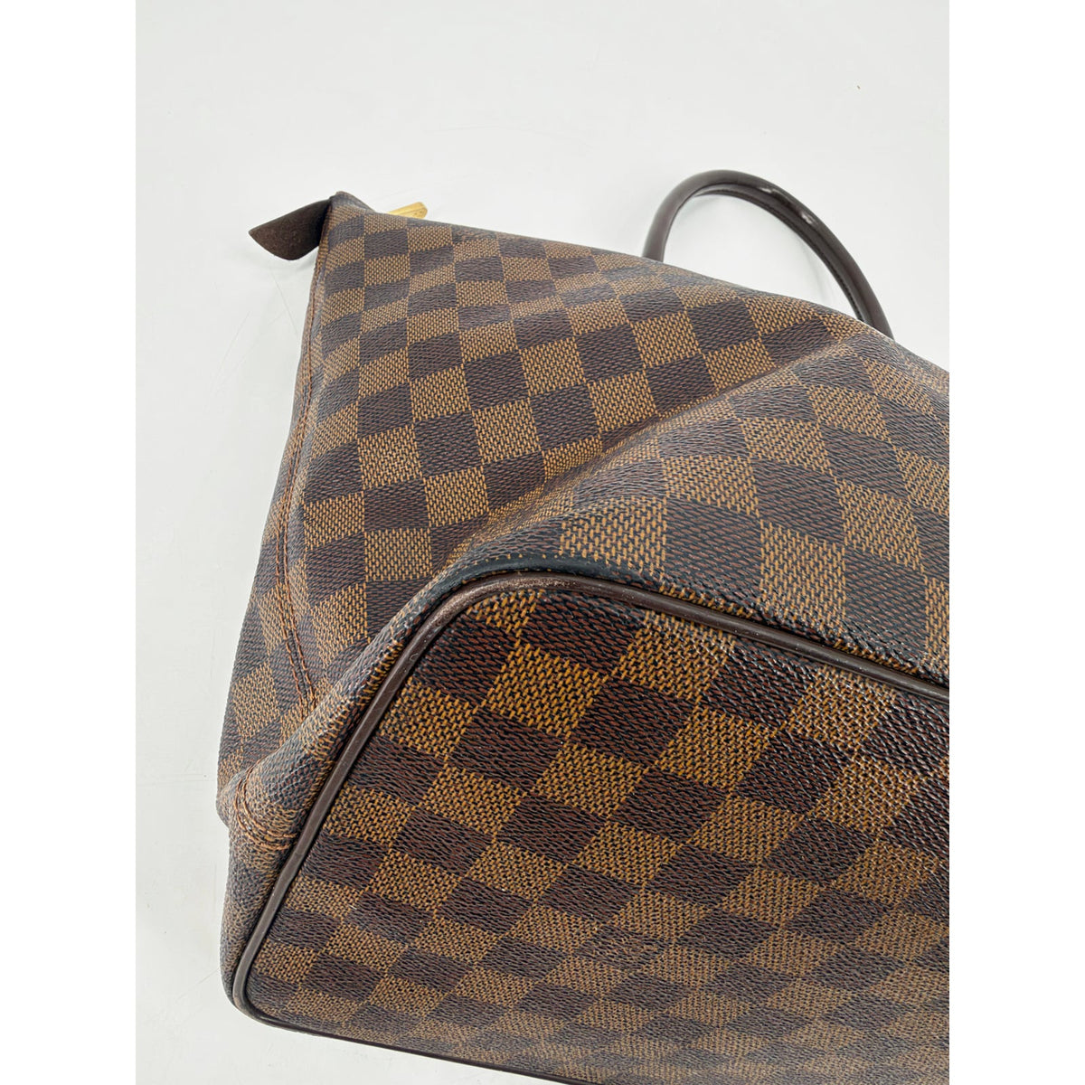Louis Vuitton Damier Ebene Saleya Tote Brown