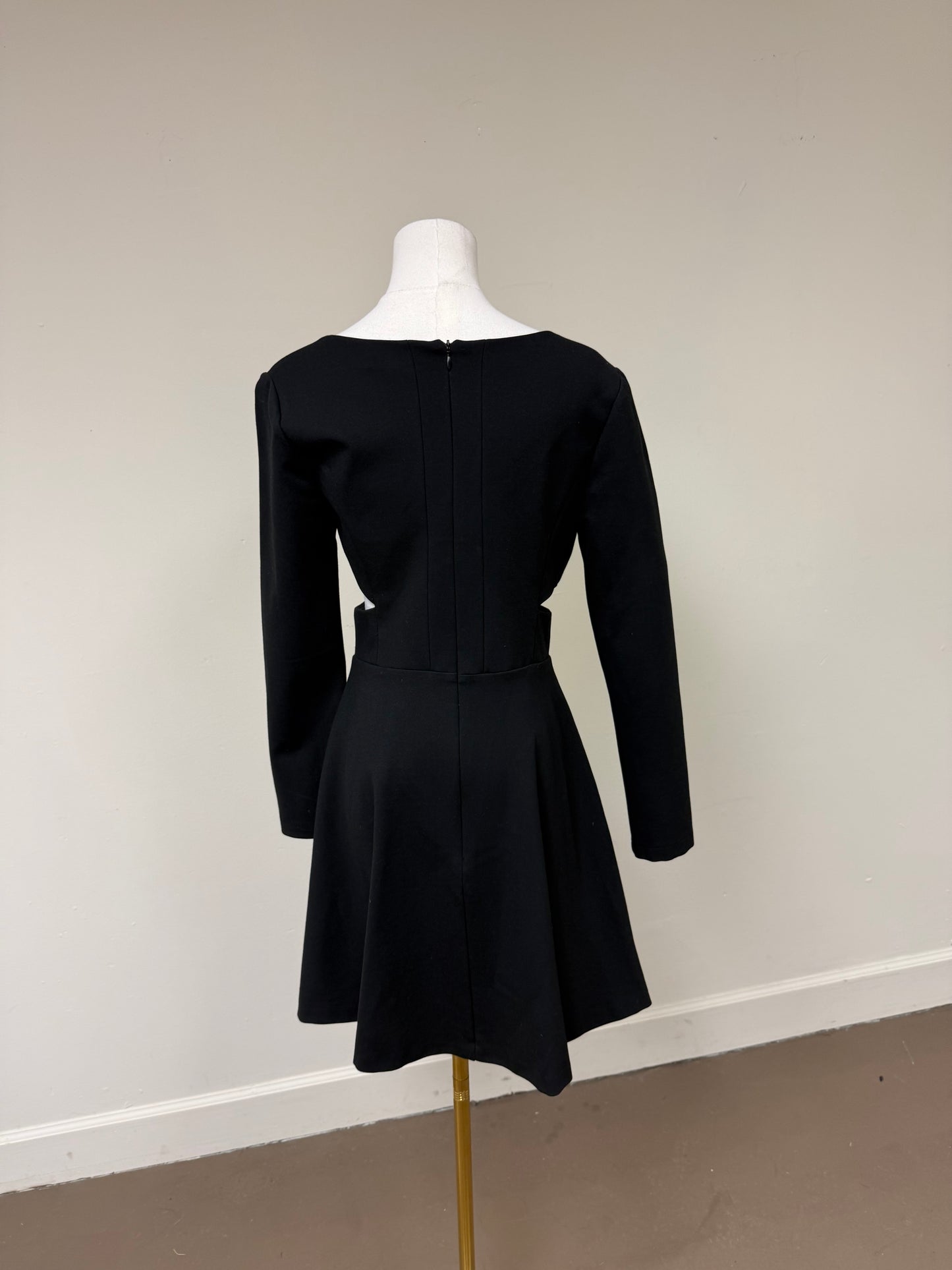 Halston Heritage Black cutout dress