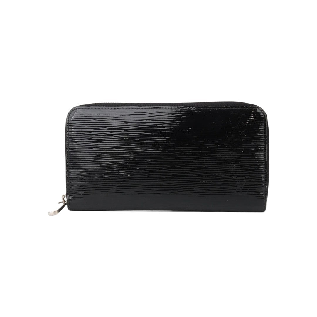 Louis Vuitton Epi Leather Zippy Long Wallet Black
