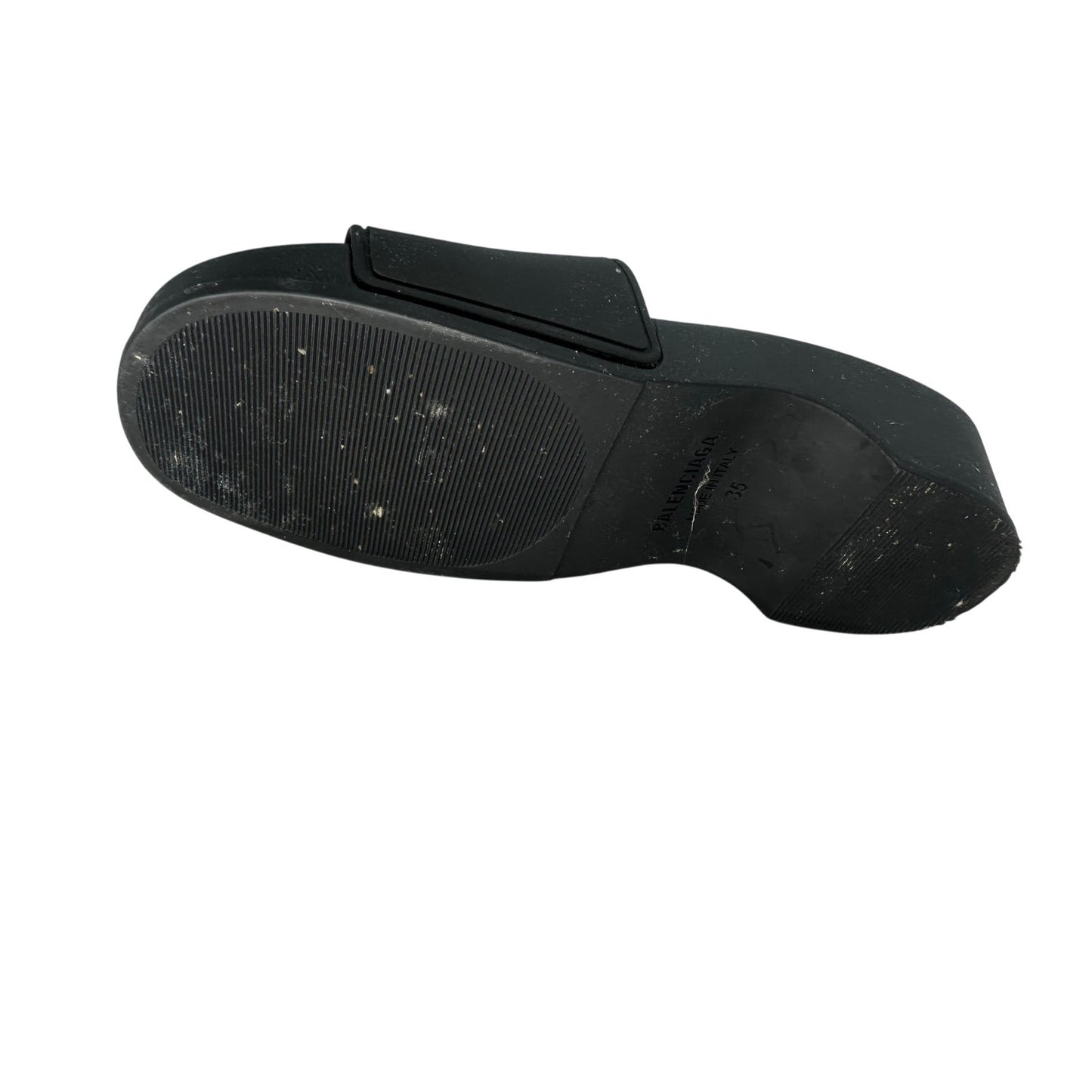 Balenciaga Pool BB Wedge Slide Sandals