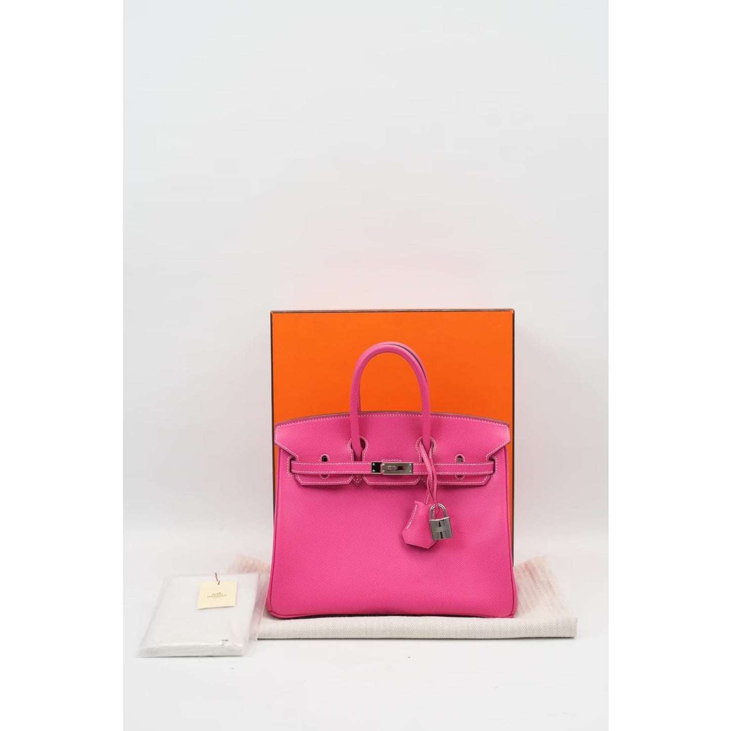 Hermès Birkin 30 Epsom Leather PHW Rose Tyrien