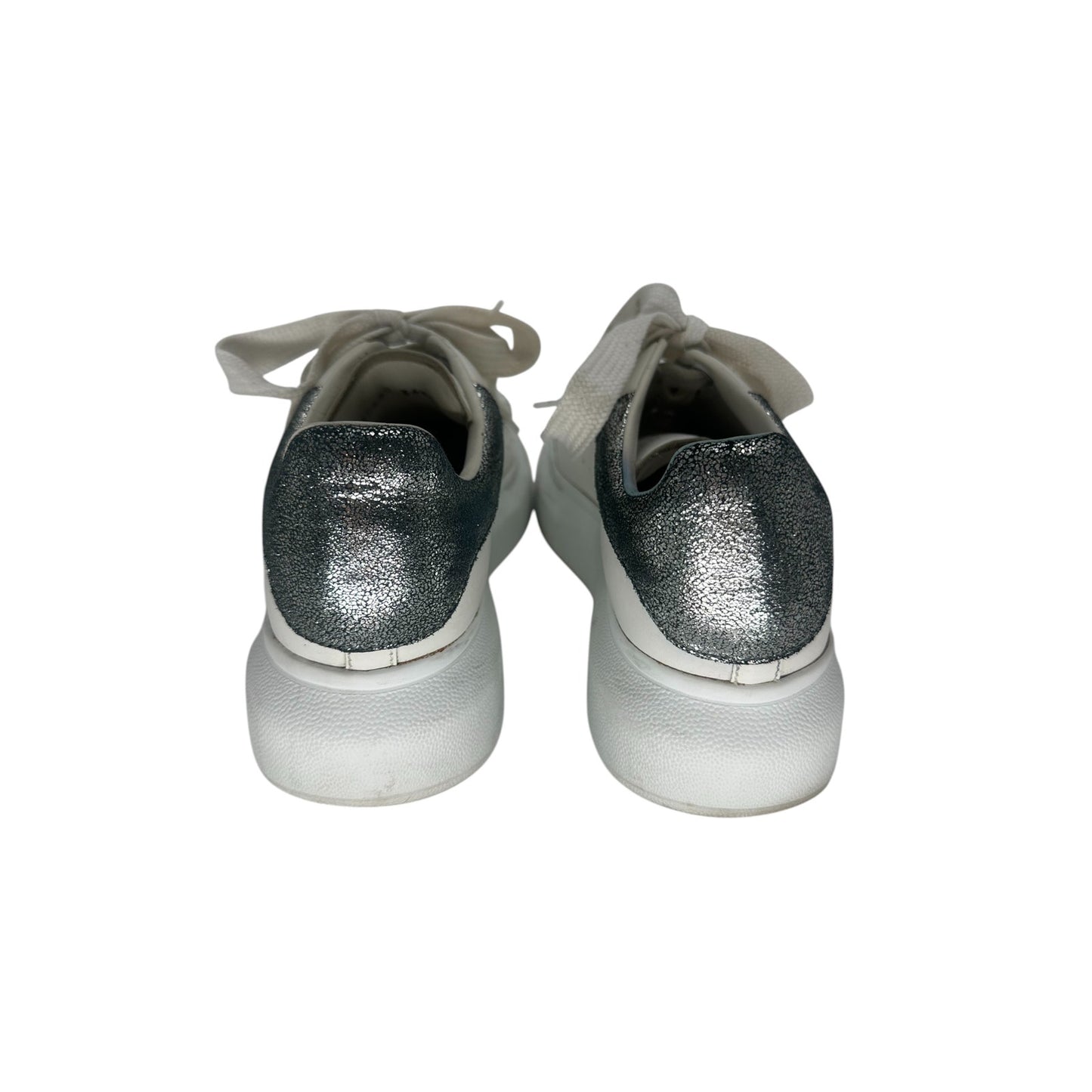 Alexander McQueen Leather Oversized Platform Sneakers