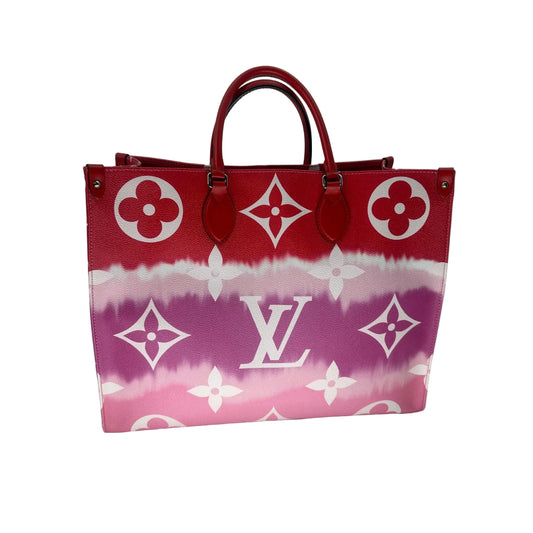 Louis Vuitton Leather Monogram Escale Onthego OnTheGo Tote Bag