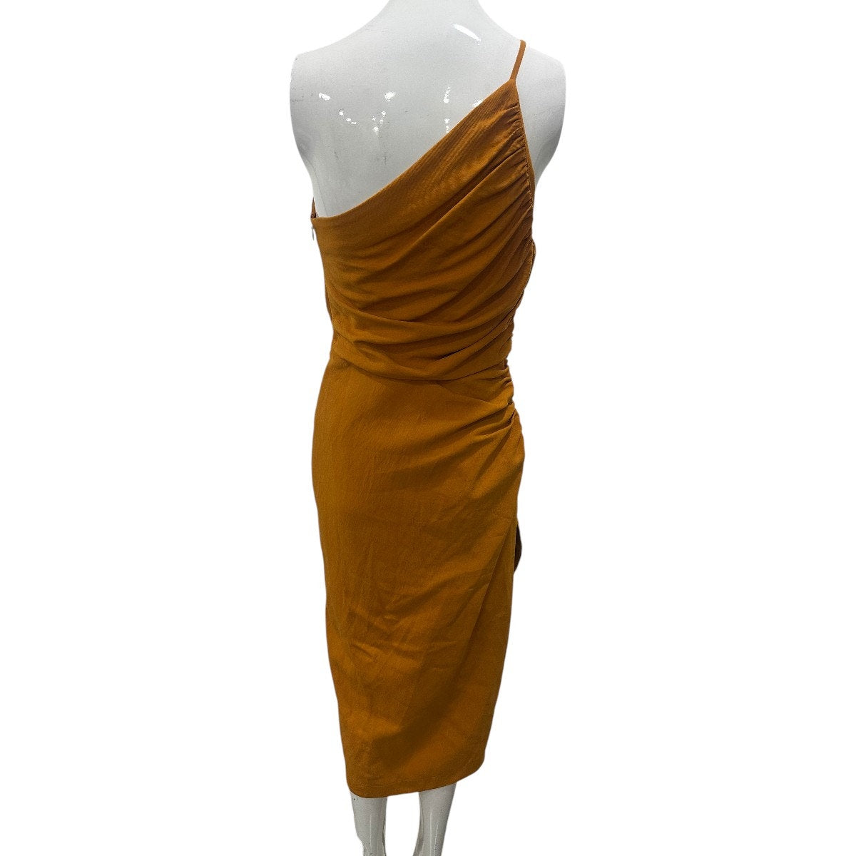 The Sei Crepe Stretch Sleeveless One-Shoulder Knee Length Dress