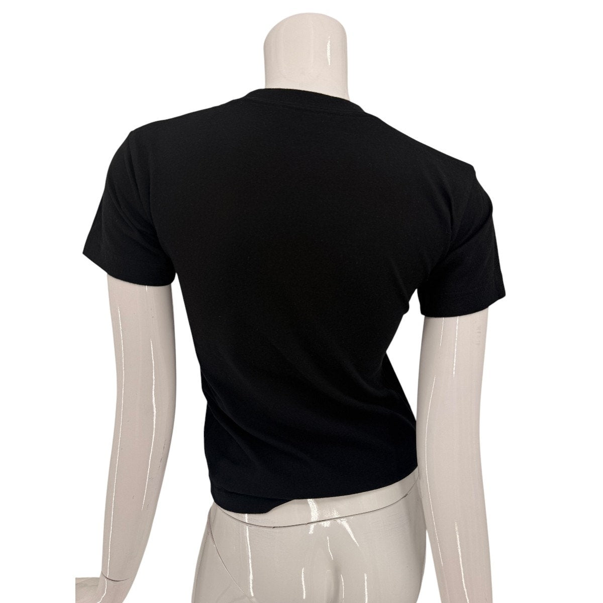 Balenciaga Vintage Cotton Jersey Gym Wear Logo T-Shirt