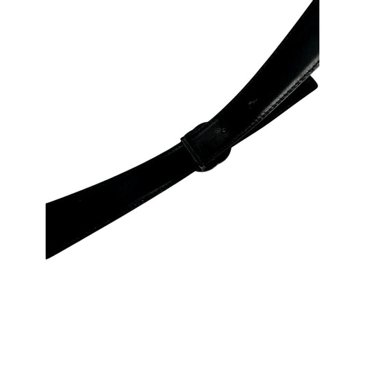 Gucci Leather GG Buckle Logo Belt