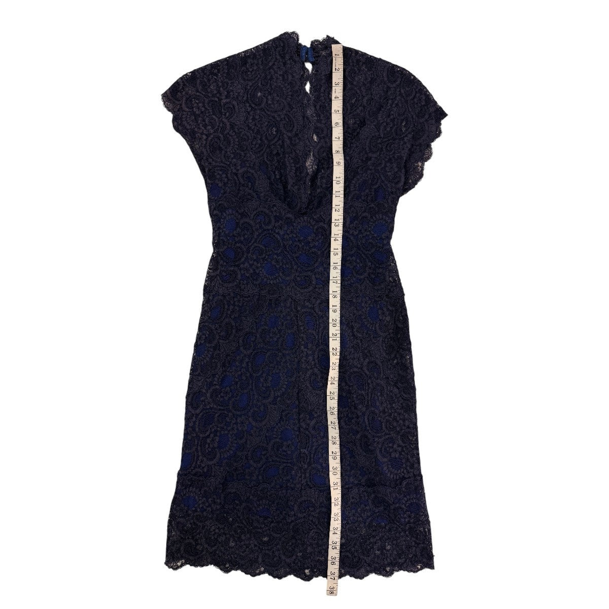 Nicole Miller Lace Sheath Cocktail Mini Dress