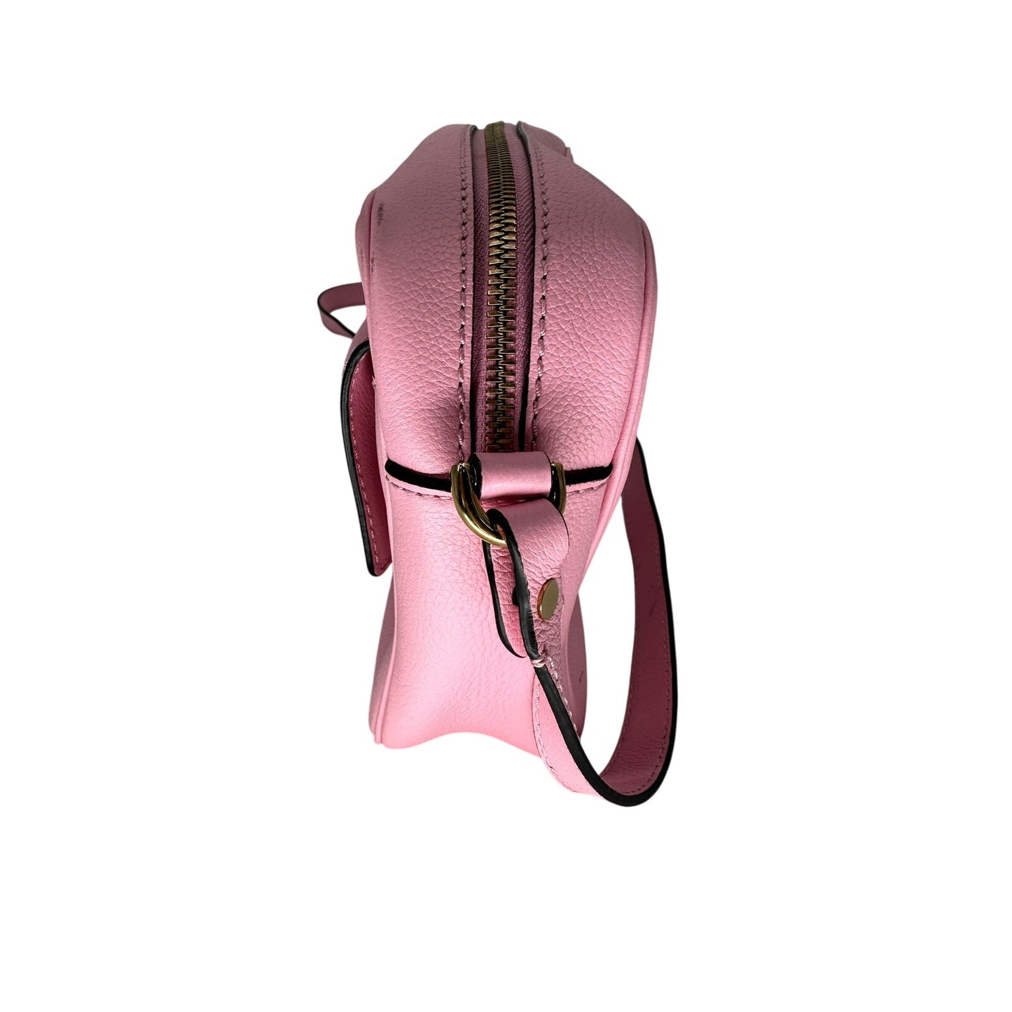 Versace Leather La Medusa Crossbody Camera Bag