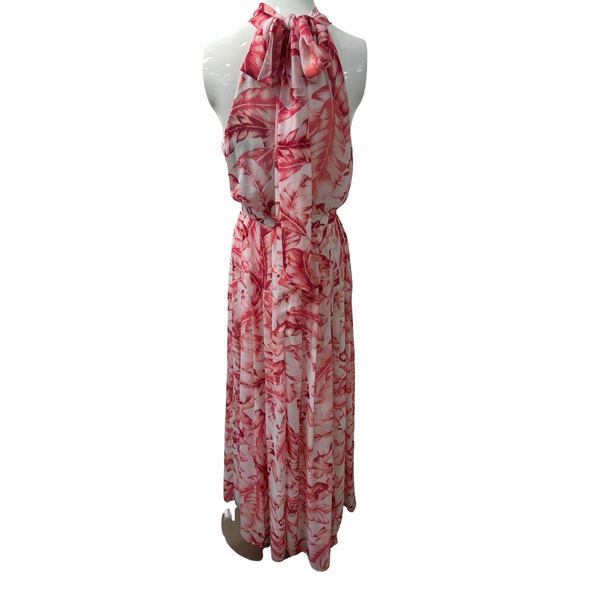 Eva Mendes x New York & Company Leaf Print Maxi Dress