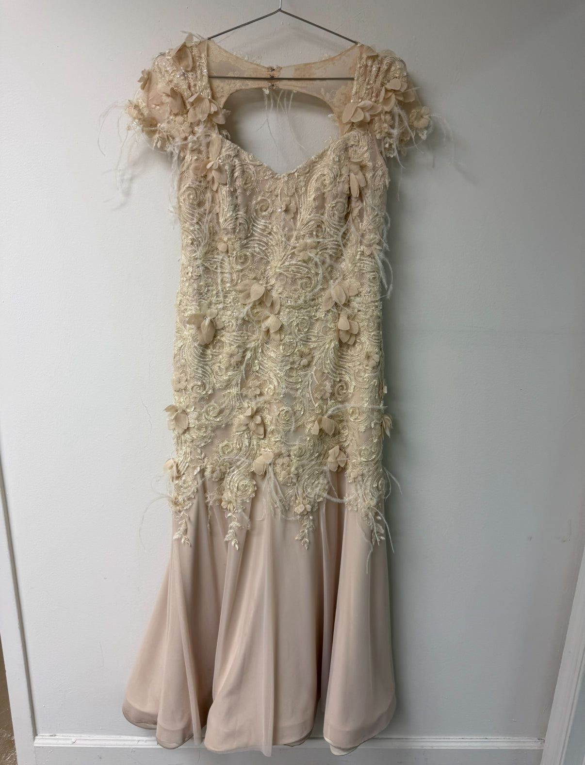 Custom made maxi floral dress