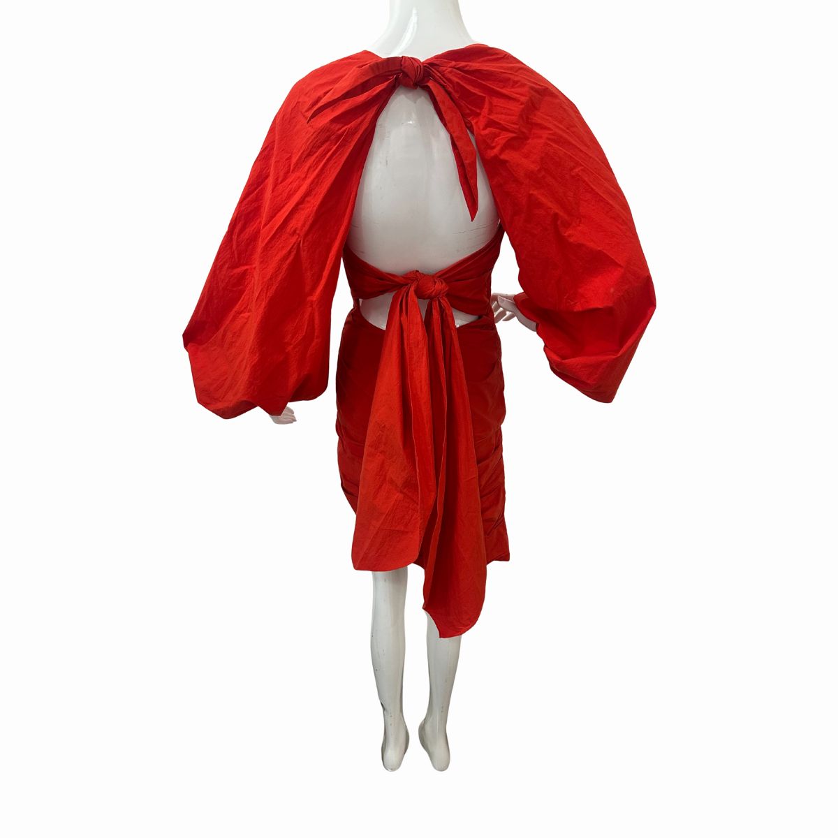 Johanna Ortiz Immerse Yourself Removable Sleeve Mini Dress