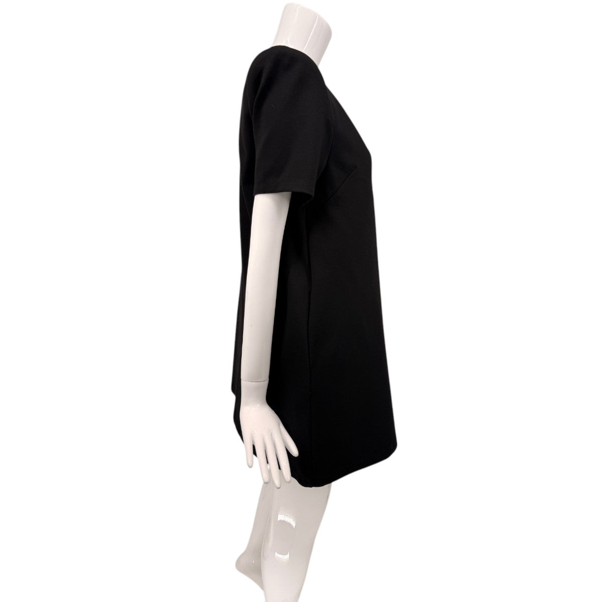 Area Crystal Bow Jersey Mini T-Shirt Dress