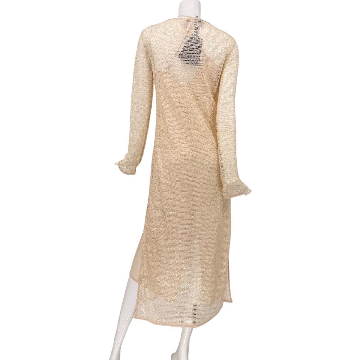 Pinko Mesh Incantesimo Abito Midi Dress