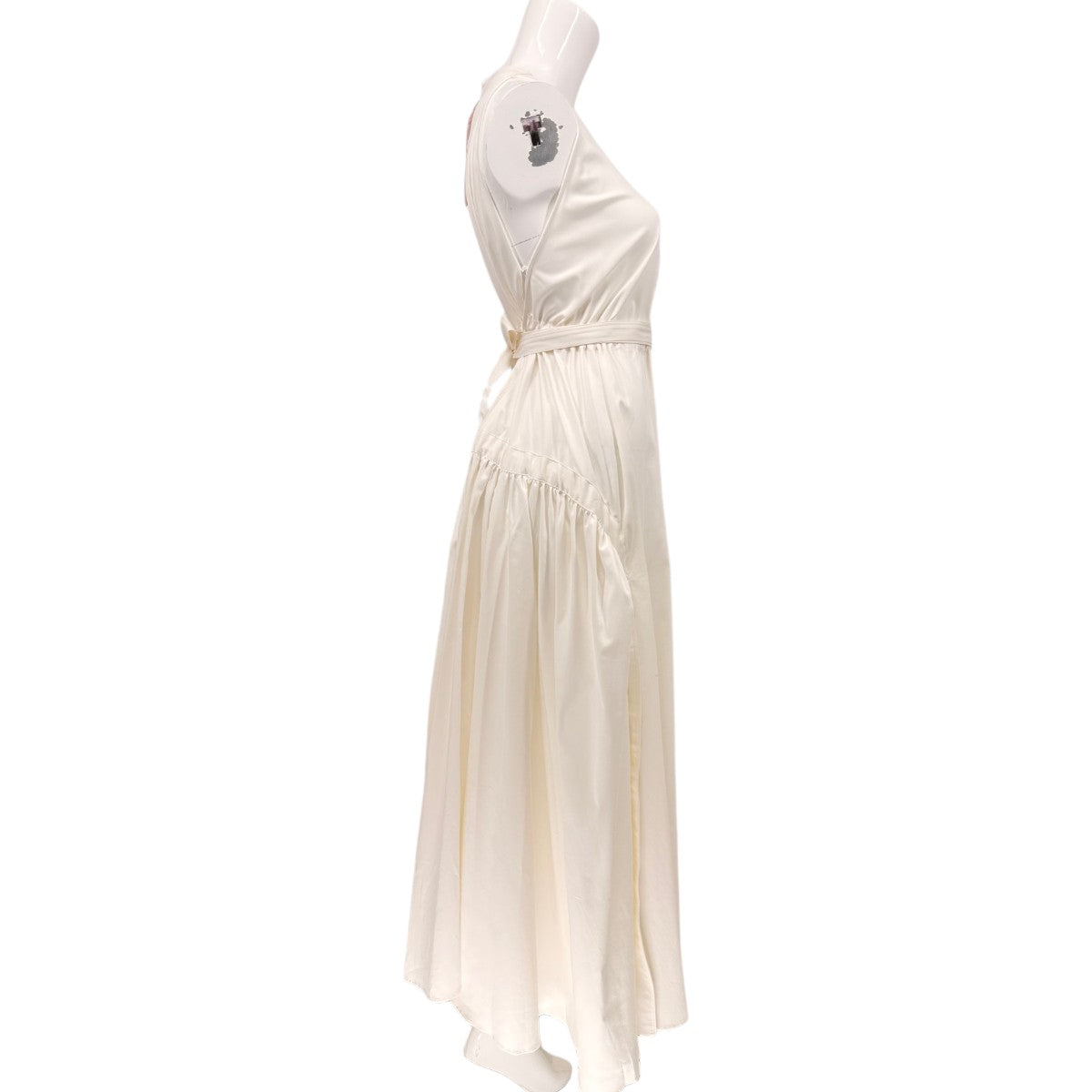 Alexis Cotton Blend Versaille Poplin Midi Dress