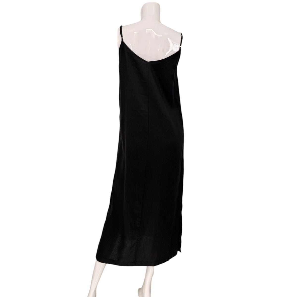 Saks Fifth Avenue Linen Side Slit Midi Dress