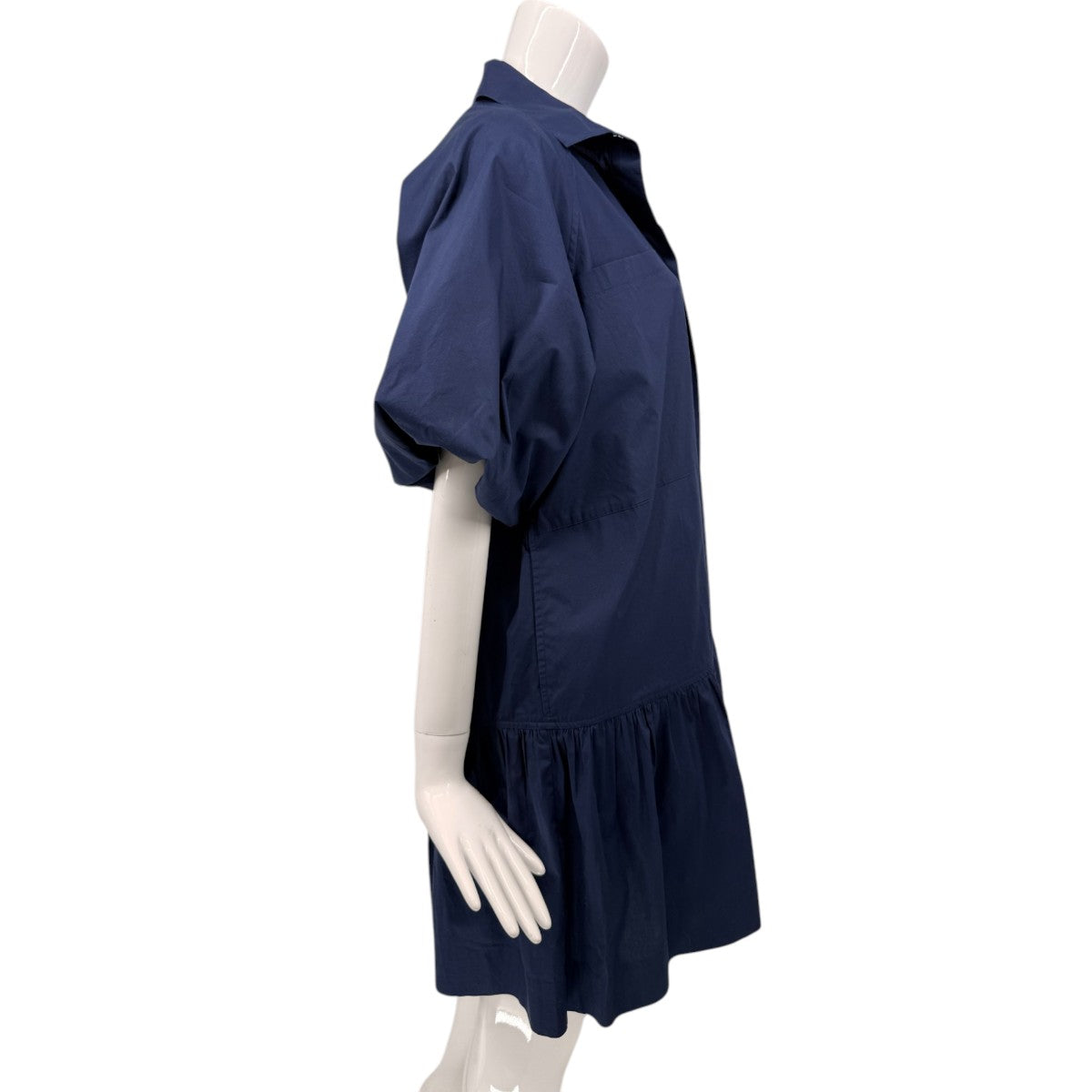 Simkhai Cotton Blend Crissy Mini Shirt Dress