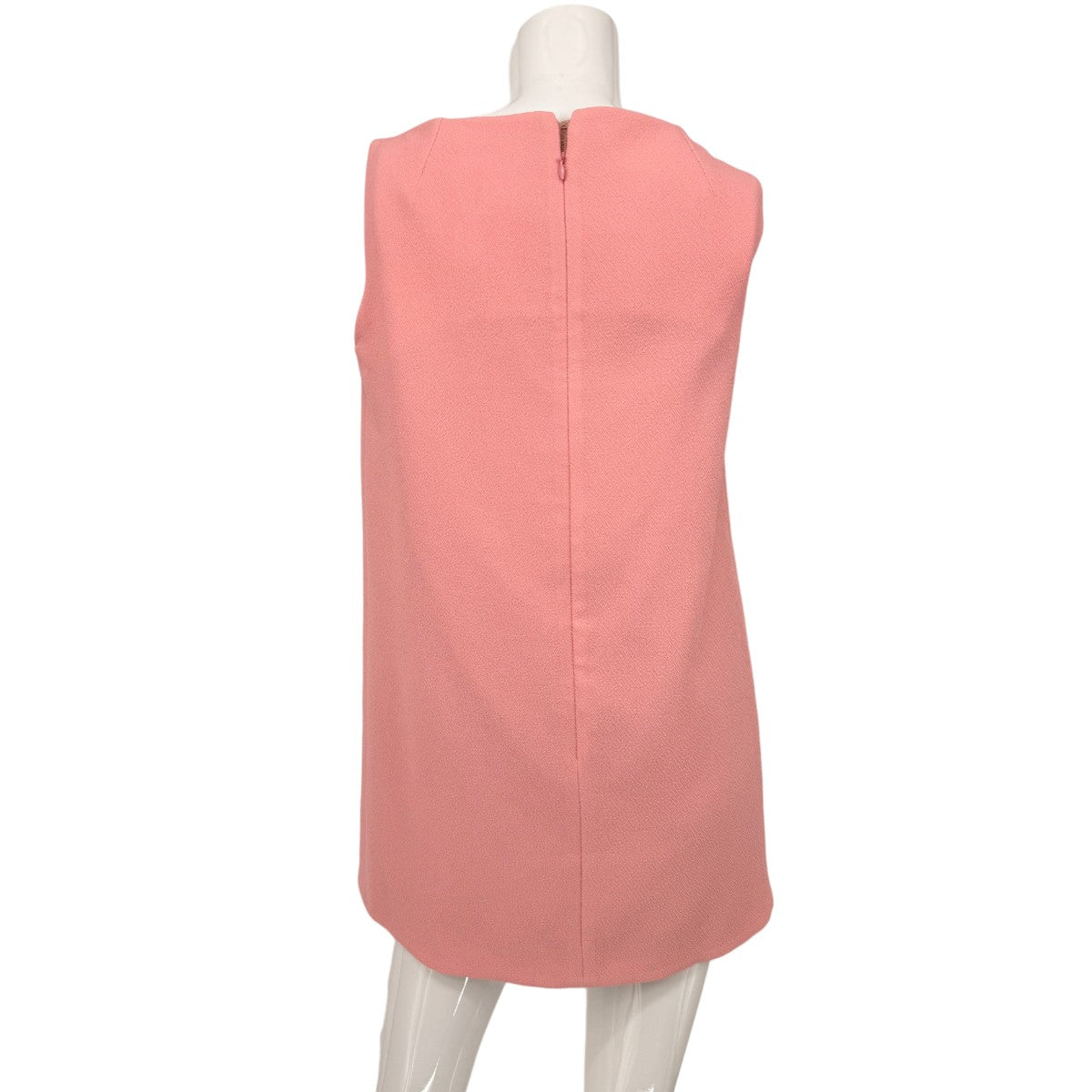 Emilia Wickstead Crepe Juliet Sleeveless Pleated Mini Dress
