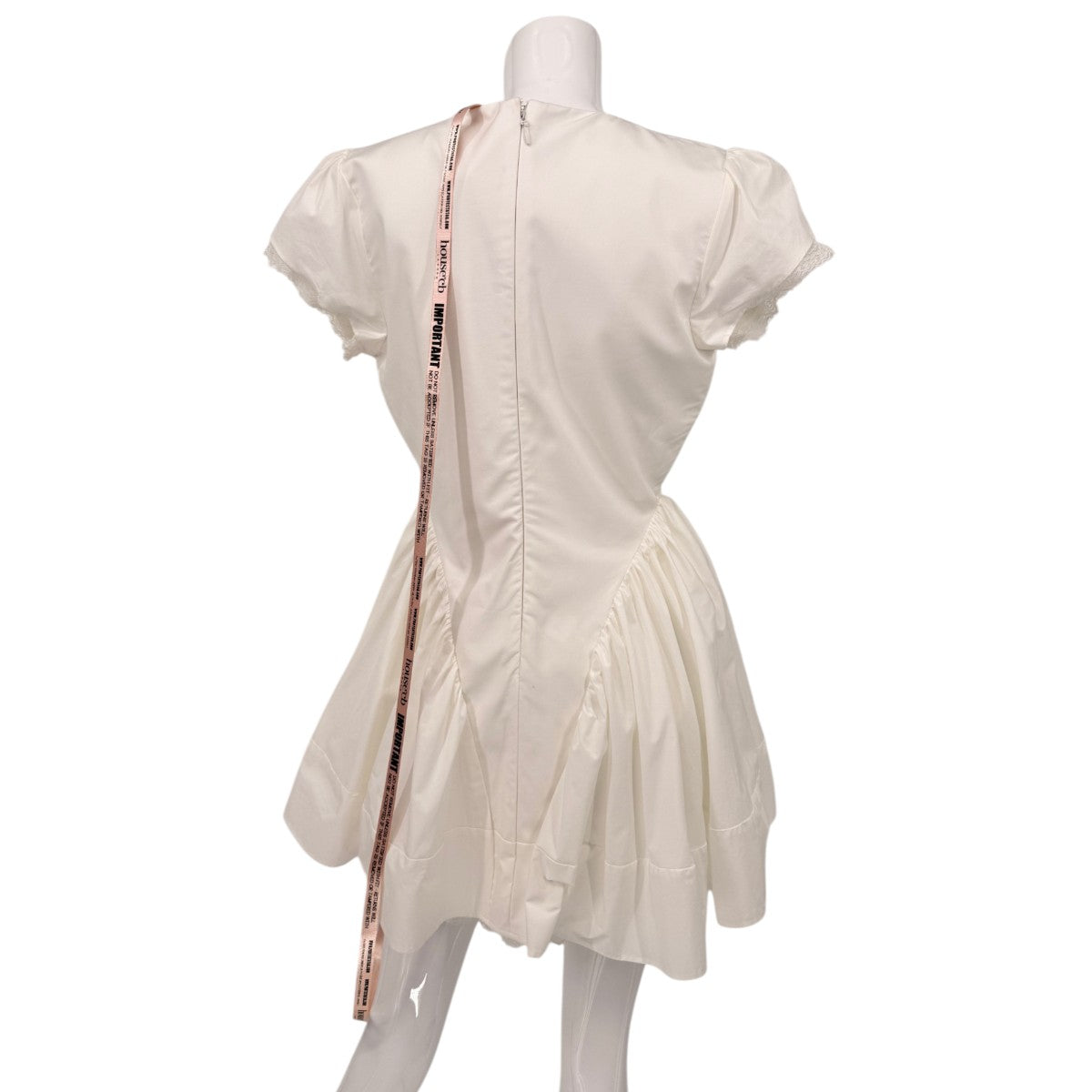 House of CB Cotton Emiliana Bow Mini Dress